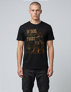 Camiseta Mamba Army In Dog We Trust Doberman