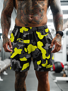 Short Mamba Neon Camo – Bermuda Masculina Tactel Estampada