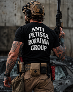 Camiseta Mamba Army Anti Petista Roraima Group