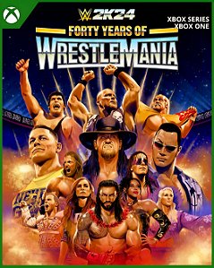 WWE 2K24 WRESTLE MANIA - XBOX SERIES | ONE