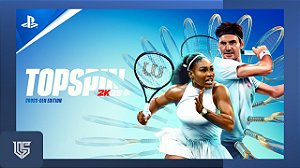 TOPSPIN 2K25 EDIÇÃO DIGITAL - PLAYSTATION