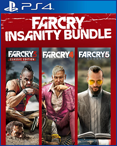 FAR CRY PACOTE INSANIDADE - PS4