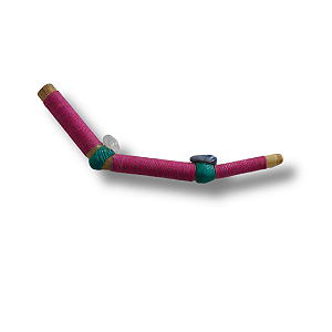 Tepi de Bambu Rosa e Roxo
