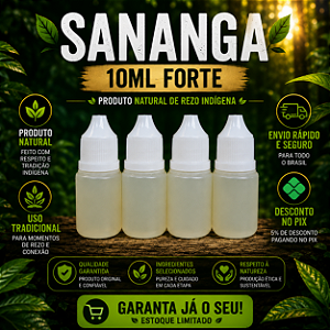 Sananga 10ml - Indígena