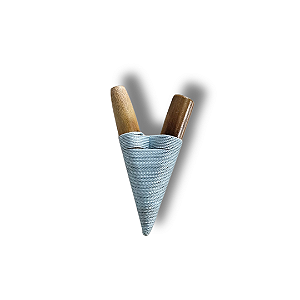Kuripe de Bambu Azul Claro