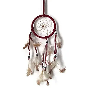 Filtro dos Sonhos Vermelho 10cm