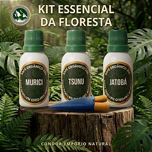 Kit Essencial da Floresta – Rapés Tradicionais com Kuripe Artesanal