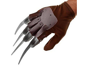 Freedy Krueger Garra Luva Plástico Jason Hallowen Fantasia