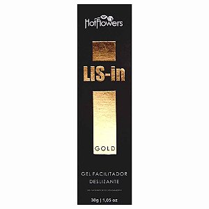 Lis-In Gold Gel Anal Facilitador 30G Hot Flowers