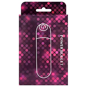 Power Bullet Recarregável Com 10 Vibrações Vipmix