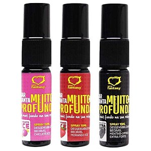 Garganta Muito Mais Profunda Spray 15Ml Sexy Fantasy