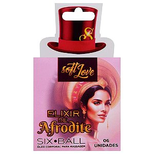 Six Ball Afrodite Bolinha Excitante 6 Unidades Soft Love