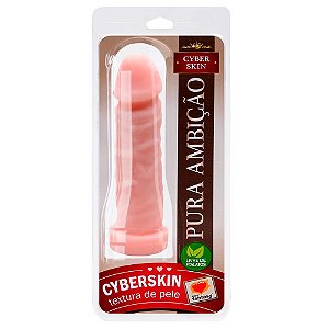 Prótese Maciça Em Cyberskin 16 X 4Cm Sexy Fantasy
