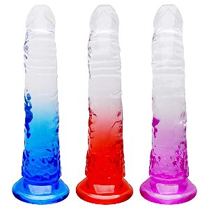 Pênis Realístico Silicone 20 X 3,4Cm Sexy Import