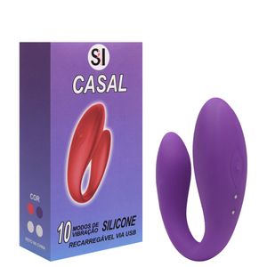 Vibrador Casal 10 Vibrações Cotrole Sem Fio.