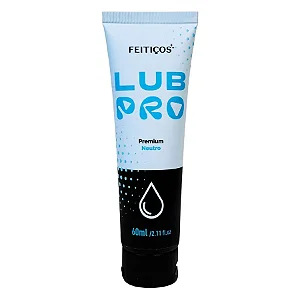 LubPro Premium Lubrificante Neutro 60ml Feitiços Aromáticos