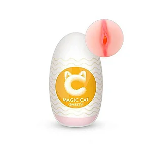 Magic Cat Sweety Egg em CyberSkin Formato Vagina