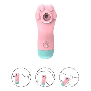 Estimulador de Clitoris em Formato de Patinha com 10 Modos de Pulsação
