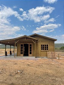 Mão de obra - Casa de Madeira de 100 m2