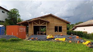 Mão de obra - Casa de Madeira de 150 m2
