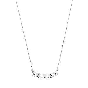 Colar nome persolizado • Banhado Ouro ou Prata