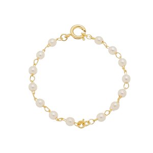 Pulseira Baby Pérola - Banhada