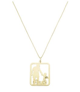 Colar Masculino Cartier • Filho e Nome
