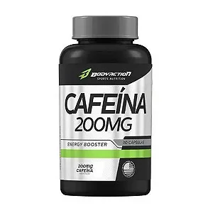 Cafeína 200mg (30 caps) - Body action