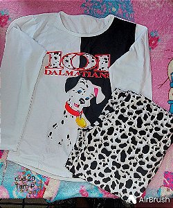 Pijama de frio dos Dálmatas