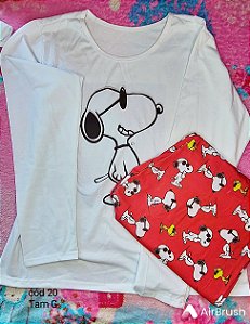 Pijama de frio snoopy
