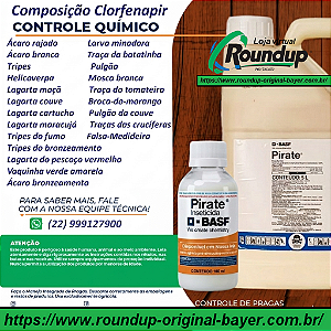 Acaricida Pirate Fracionado 100 ml - Clorfenapir