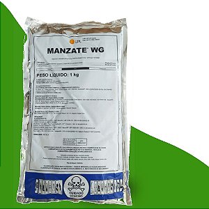 Fungicida Manzate 800 1 kg - Composição Mancozebe