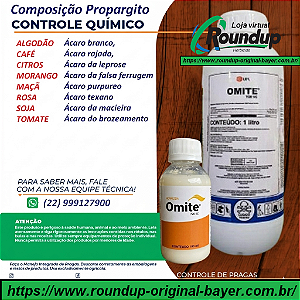 Acaricida Omite 720 Fracionado 100 ml - Composição Propargito