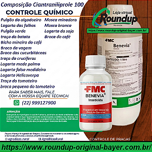Inseticida de Contato Benevia Fracionado 100 ml - Composição Ciantraniliprole 100