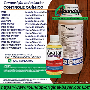 Inseticida de contato Avatar Fracionado 1 Litro - Composição Indoxicarbe