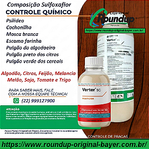 Inseticida Verter Fracionado 100 ml - Composição Sulfoxaflor
