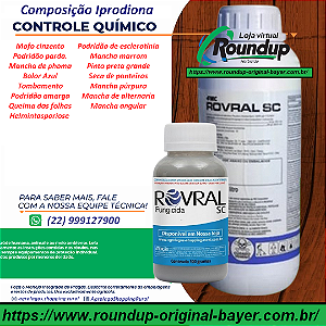Fungicida Rovral Fracionado 100 ml - Composição Iprodiona