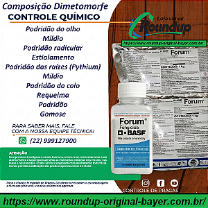 Fungicida Forum Fracionado 50 g - Composição Dimetomorfe