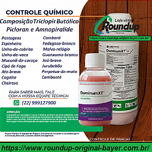 Herbicida Dominum xt Fracionado 100 ml - Composição Picloram, Aminopiralide e Triclopir