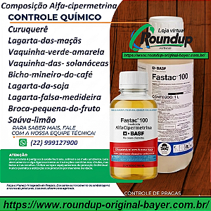 Inseticida Fastac 100 SC Fracionado 100 ml - Alfa Cipermetrina