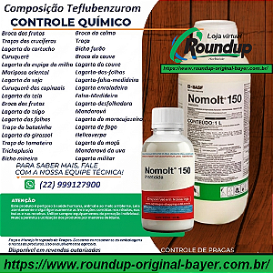 Inseticida Nomolt 150 Fracionado 100 ml - Composição Teflubenzurom