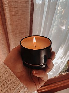Lata / Latinha preta - diversos aromas