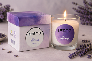 Vela no copo Aroma Alfazema