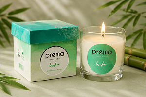 Vela no copo Aroma Bamboo