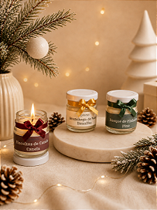 Vela aromática conservinha Natal