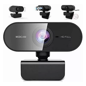 Câmera Webcam Full Hd 1080p