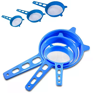 Kit 3 Unidades Peneira Plástica