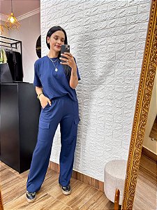 Conjunto em moletinho