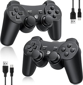 Controle Sem Fio PS3  Doubleshock 3