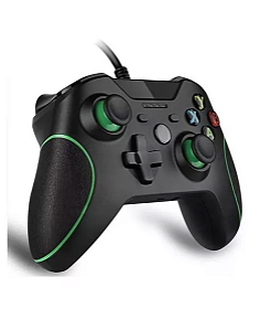 Controle Xbox One Pc Com Fio Cabo Usb Feir